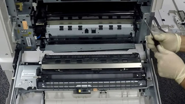 replacing transfer belt assembly for xerox 7800