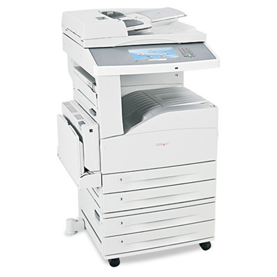 Lexmark – Monochrome Duplex Touch Screen Network-Ready Laser Printer with Extra Input Tray
