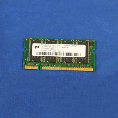 OEM 512 MB SDRAM Memory, RAM Error
