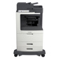 Lexmark – Lexmark MX810dtfe Duplex Touch Screen Laser Printer with Input Tray and Staple Finisher