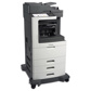 Refurbished Lexmark MX812dtfe Duplex Touch Screen Laser Printer with Input Tray and Staple Finisher